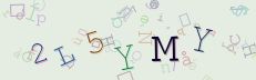 This is a captcha-picture. It is used to prevent mass-access by robots. (see: www.captcha.net)